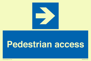 Pedestrian access
